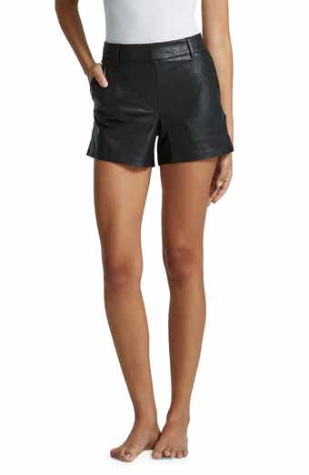Faux Leather Shorts