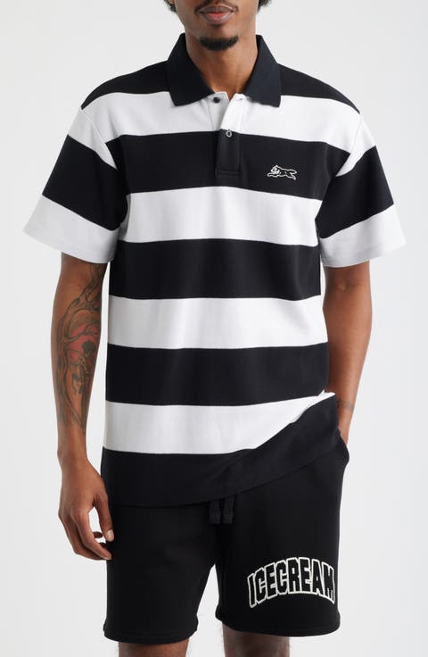 Big Dripper Stripe Polo