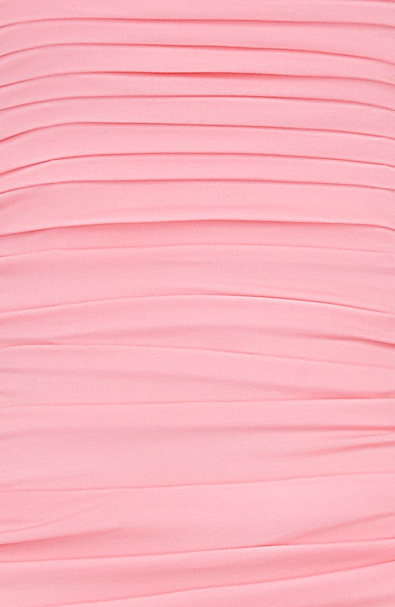 HOUSE OF CB Ivana Strapless Handkerchief Hem Cocktail Dress, Alternate, color, 