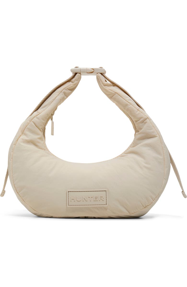 Hunter Mini Lune Shoulder Bag, Main, color, Cream