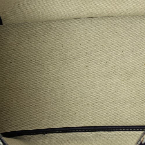 Pre-owned Goyard Goyard Artois Tote Coated Canvas Pm In Blue