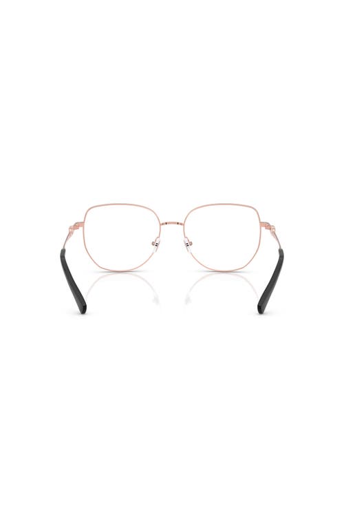 Michael Kors 54mm Square Optical Glasses In White