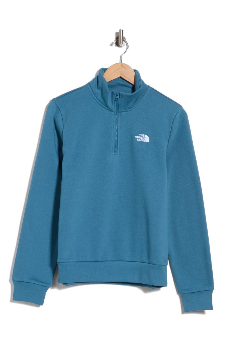 Evolution Simple Dome Quarter Zip Pullover, Main, color, SPACE