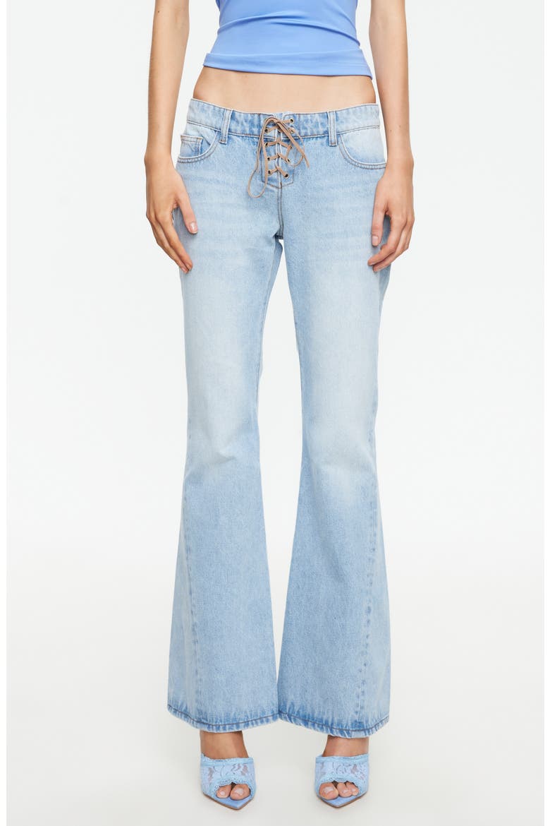 Richie Flare Jeans, Main, color, LIGHT DENIM