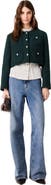 maje Short tweed jacket