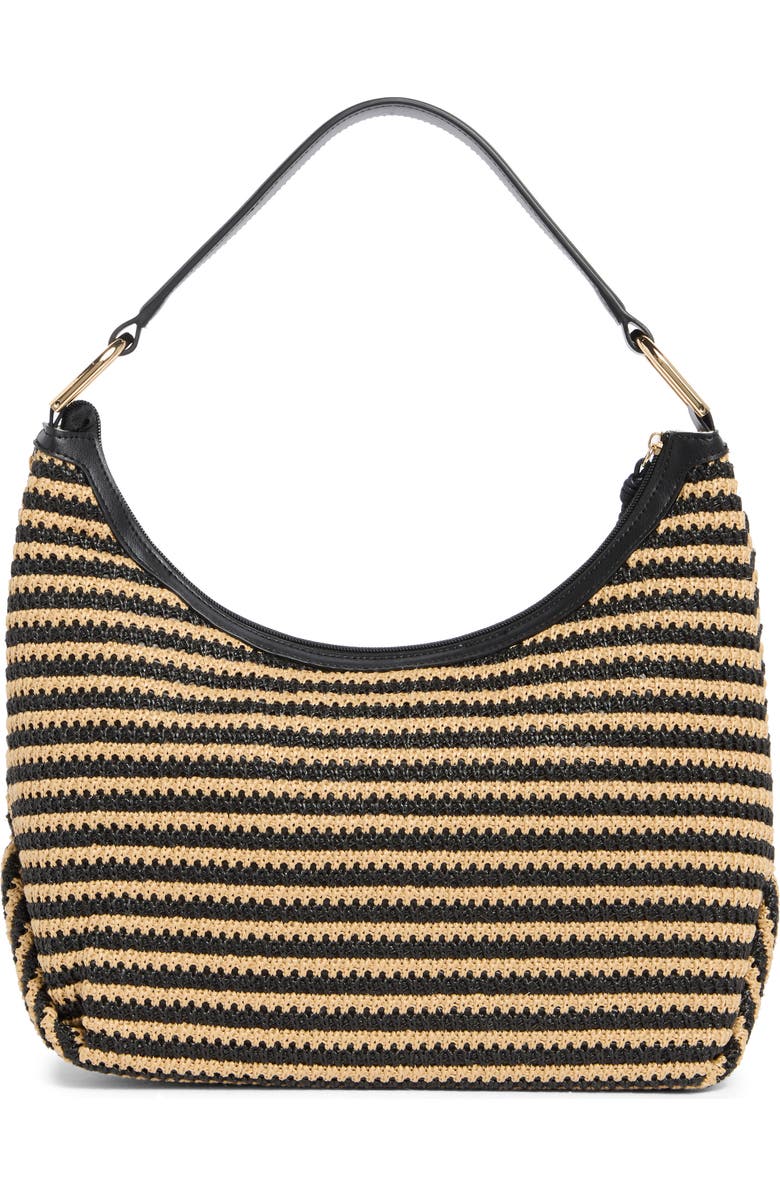 Dolce Vita Hyacin Shoulder Bag, Alternate, color, Black/ Natural