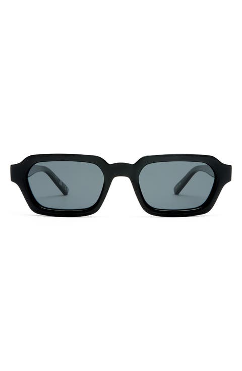 Tension 53mm Polarized Square Sunglasses