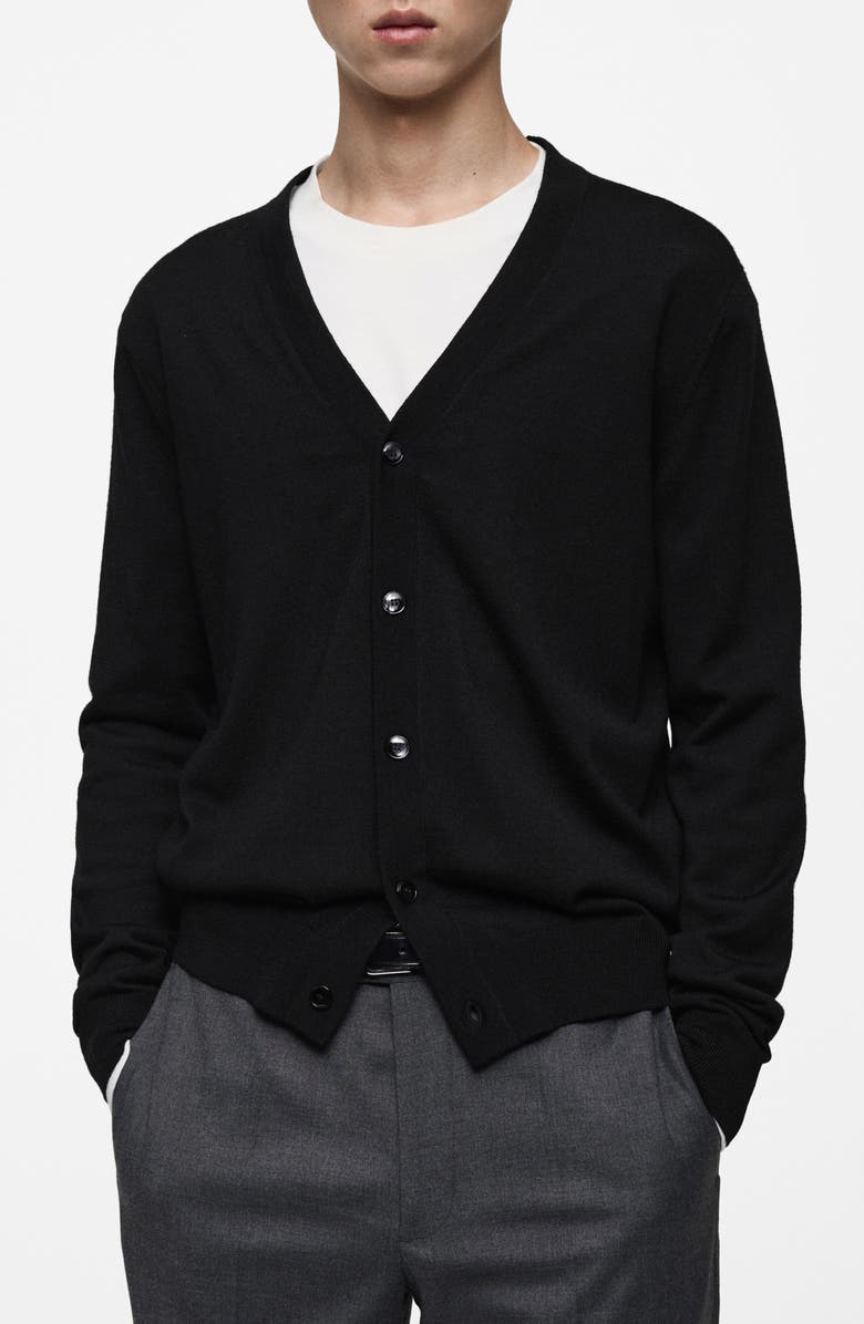 MANGO Wool Cardigan, Main, color, 