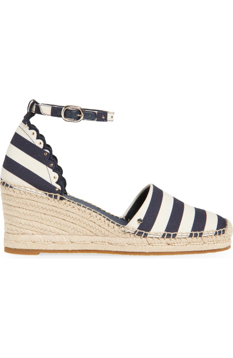 Kate Spade New York polly espadrille wedge sandal, Alternate, color,