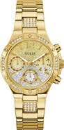 GUESS Goldtone Multifunction Bracelet Watch, 38mm