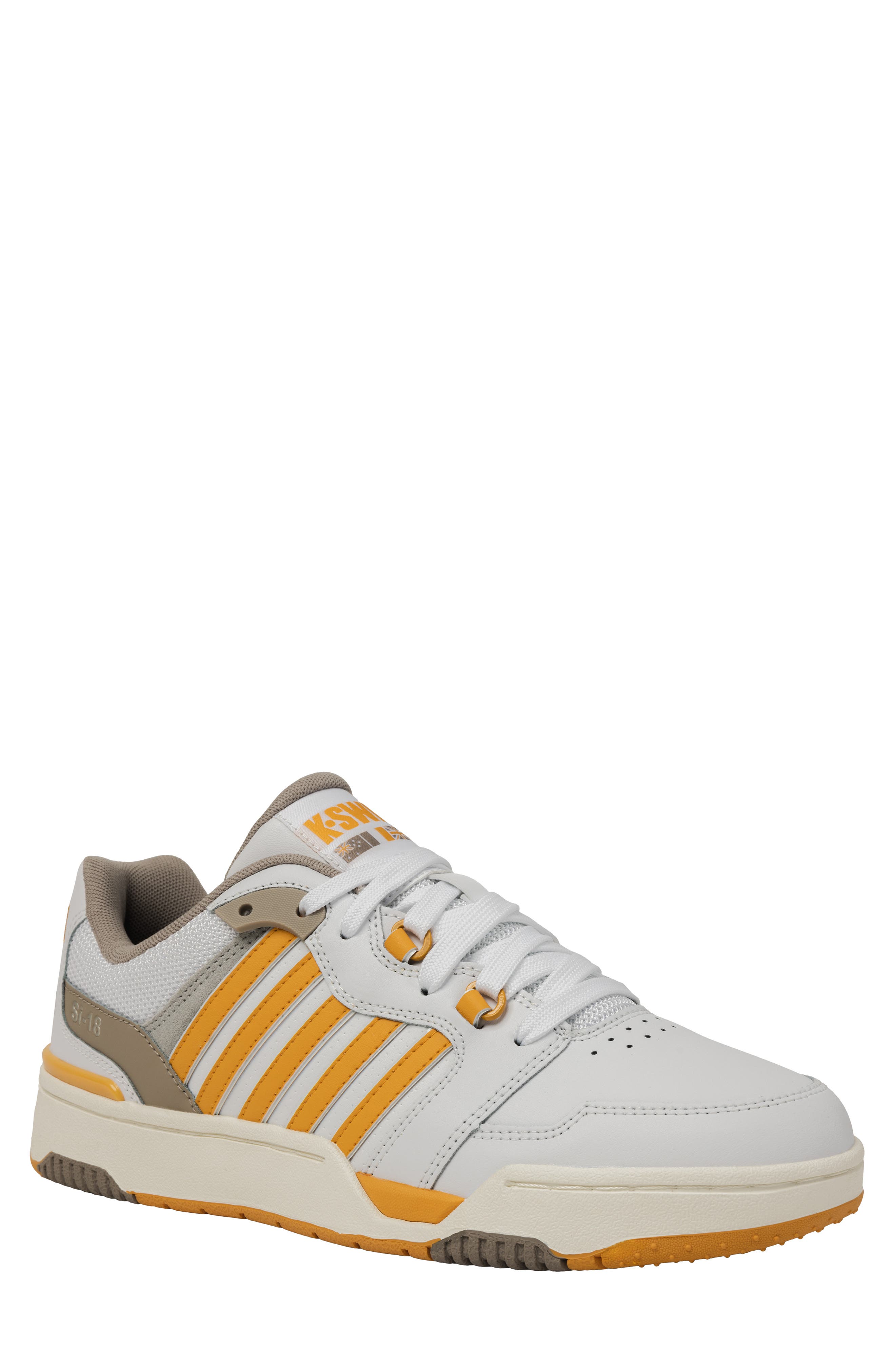WHITE/ TAUPE/ GOLD/ WHITE