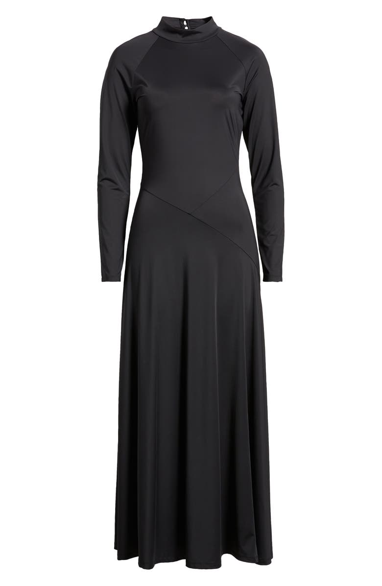 Du Paradis Evie Long Sleeve Stretch Maxi Dress, Alternate, color,