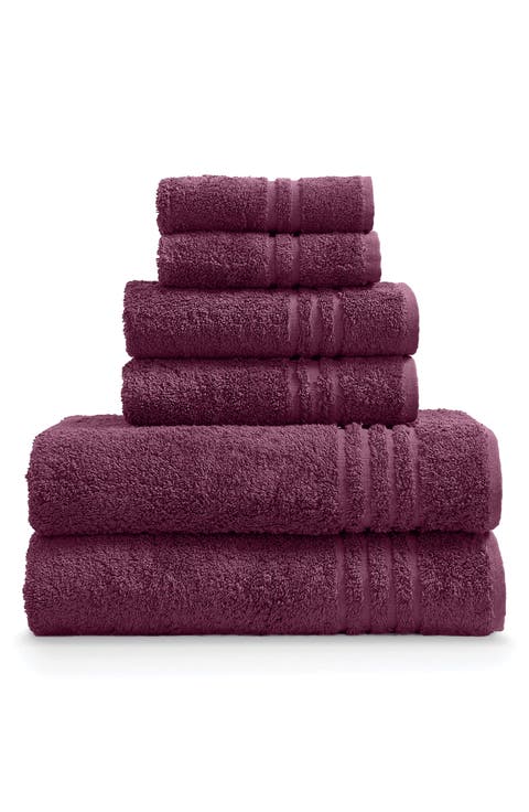 Ella Jayne Face-Hand-Body 6-Piece Towel Set