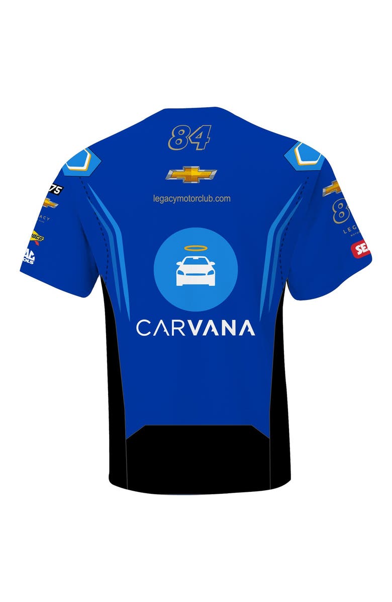 LEGACY Motor Club Team Collection Men's LEGACY Motor Club Team Collection Blue Jimmie Johnson Carvana Sublimated Uniform T-Shirt, Alternate, color, 