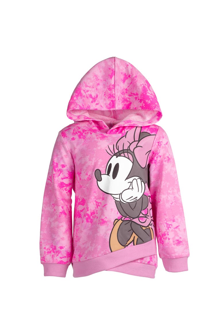 Minnie Mouse Pullover Hoodie, Main, color, Minnie Mouse Pink