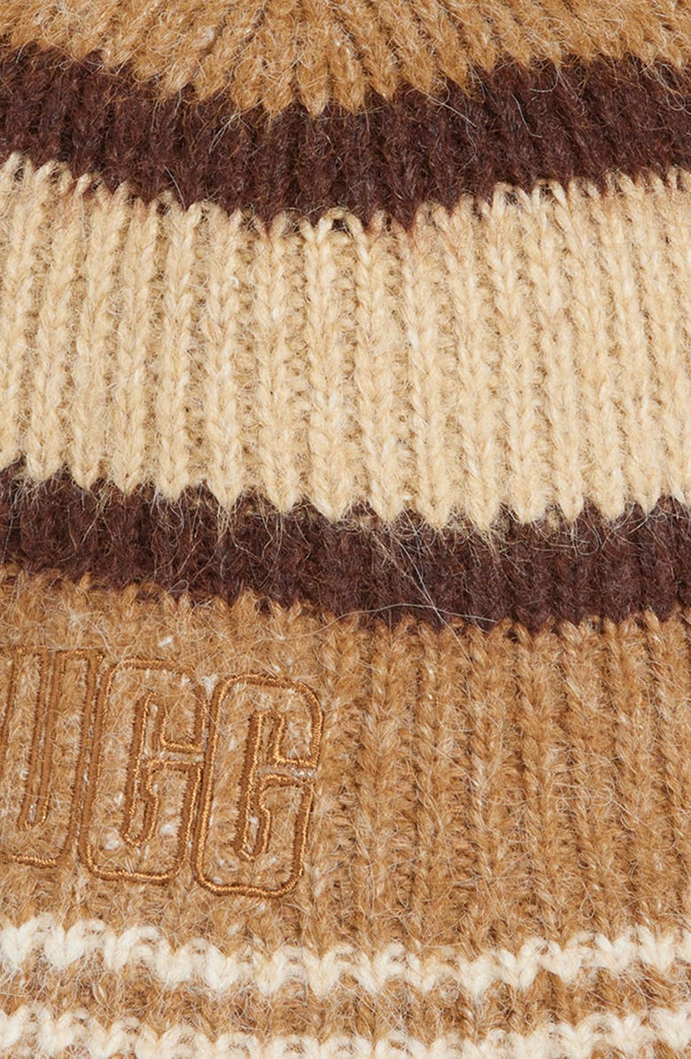 UGG<sup>®</sup> Brushed Bucket Hat, Alternate, color, Chestnut Multi
