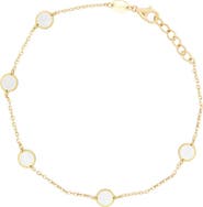 The Lovery Fine Jewelry Mother of Pearl Bubble Chain Bracelet