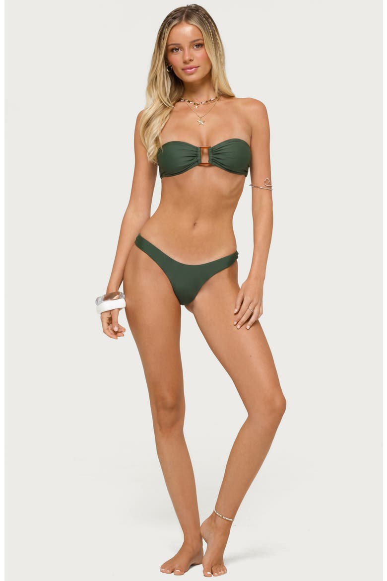 Silvey Bikini Bottoms, Alternate, color, OLIVE