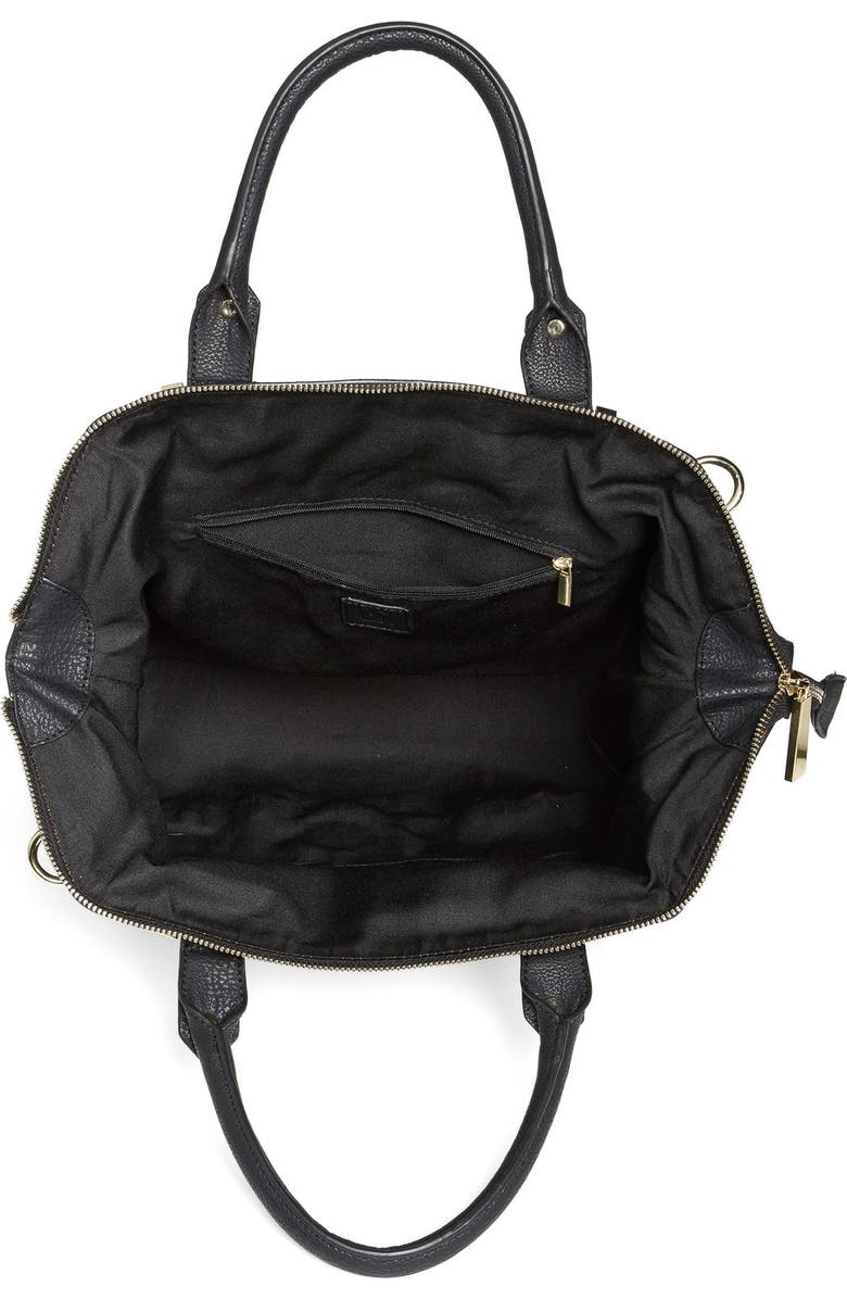 BP. Zip Detail Winged Satchel, Alternate, color,