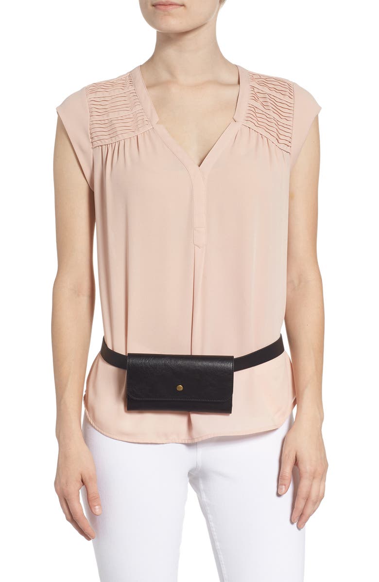 Treasure & Bond Faux Leather Belt Bag, Alternate, color,