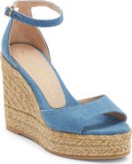 Stuart Weitzman Nudistcurve Wedge Sandal