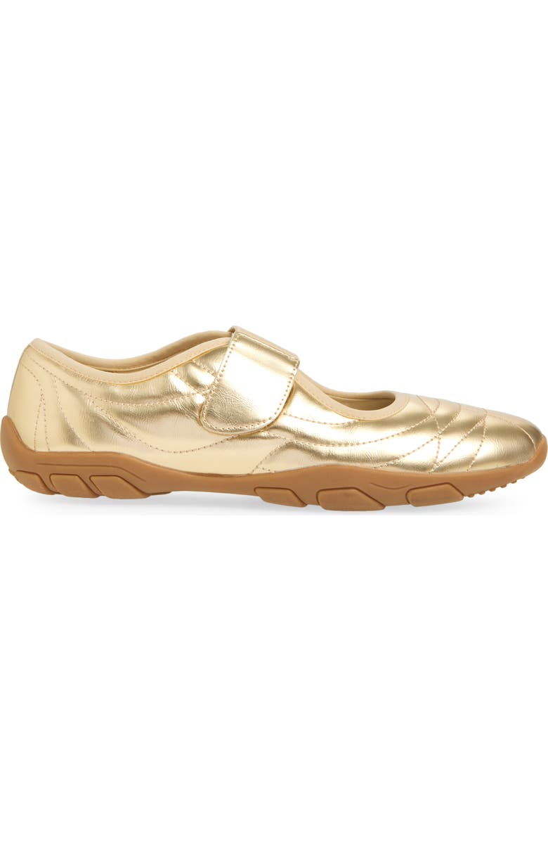 Steve Madden Scooter Mary Jane Sneaker, Alternate, color, Gold