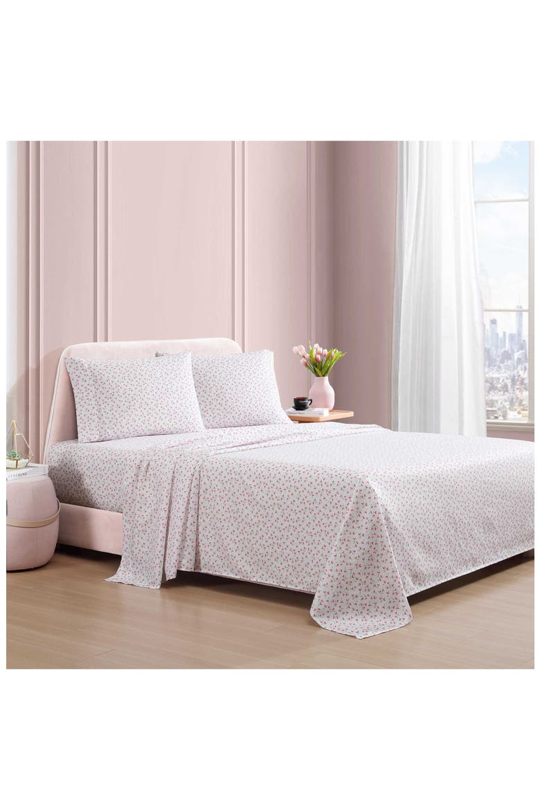 Ballet Bows Sheet Set, Alternate, color, OPEN LIGNT PINK