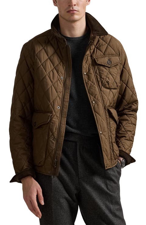 The Beaton Quilted Water-Repellent Shirt Jacket
