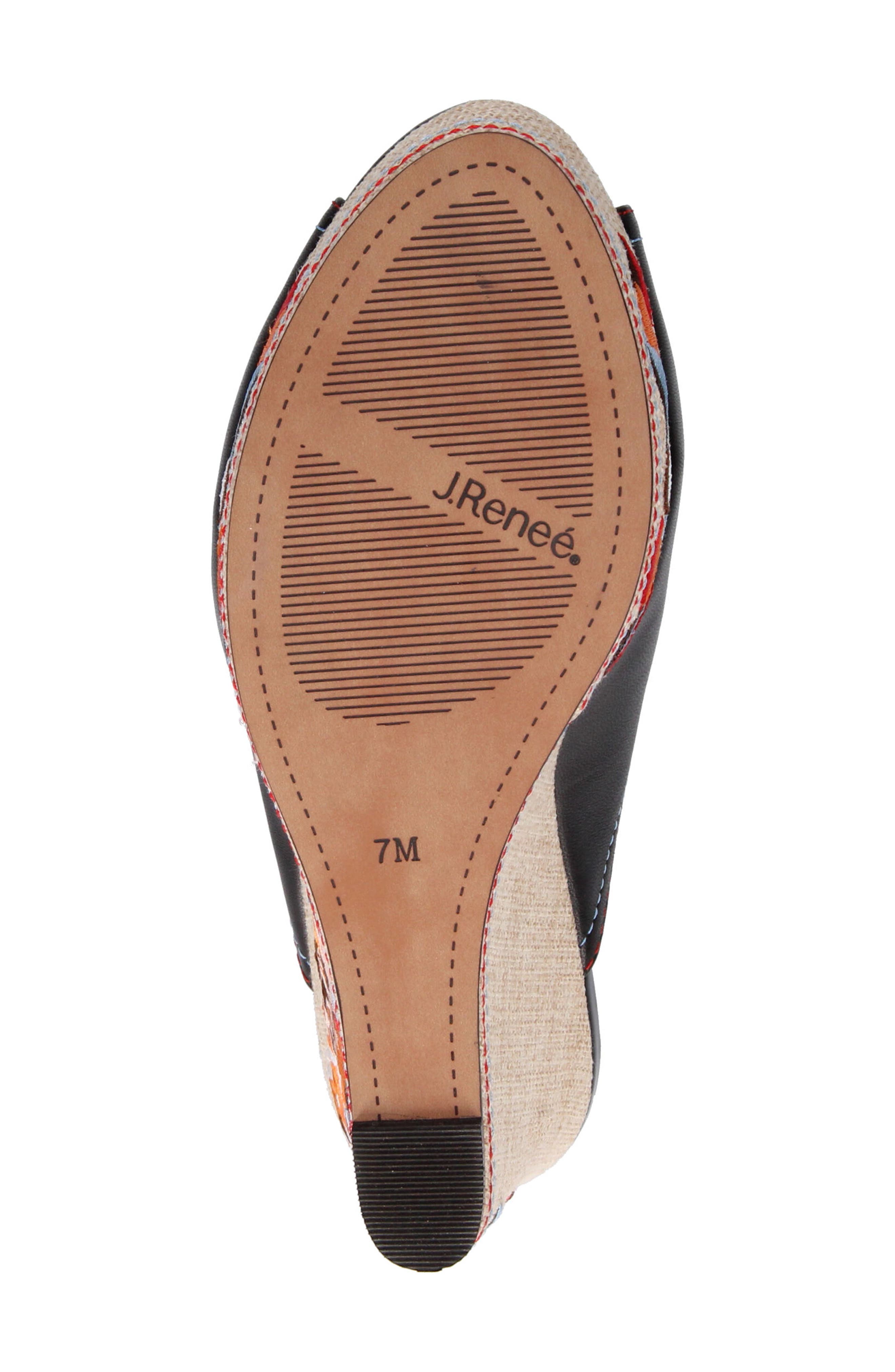 J. Reneé Haleesi Wedge Sandal, Alternate, color, 