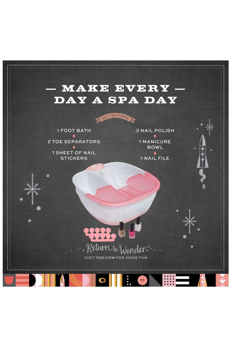 9-Piece Deluxe Foot Spa Set, Alternate, color, VARIOUS