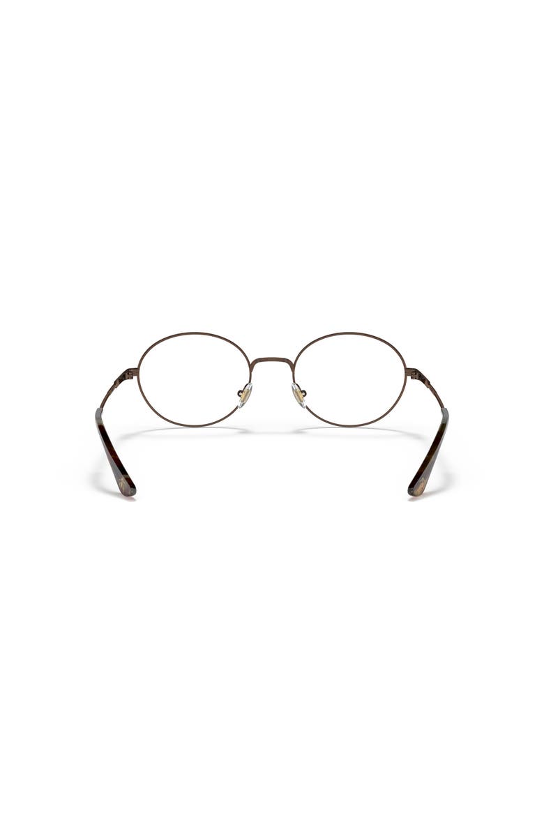 Brooks Brothers 52mm Oval optical glasses, Alternate, color, Copper