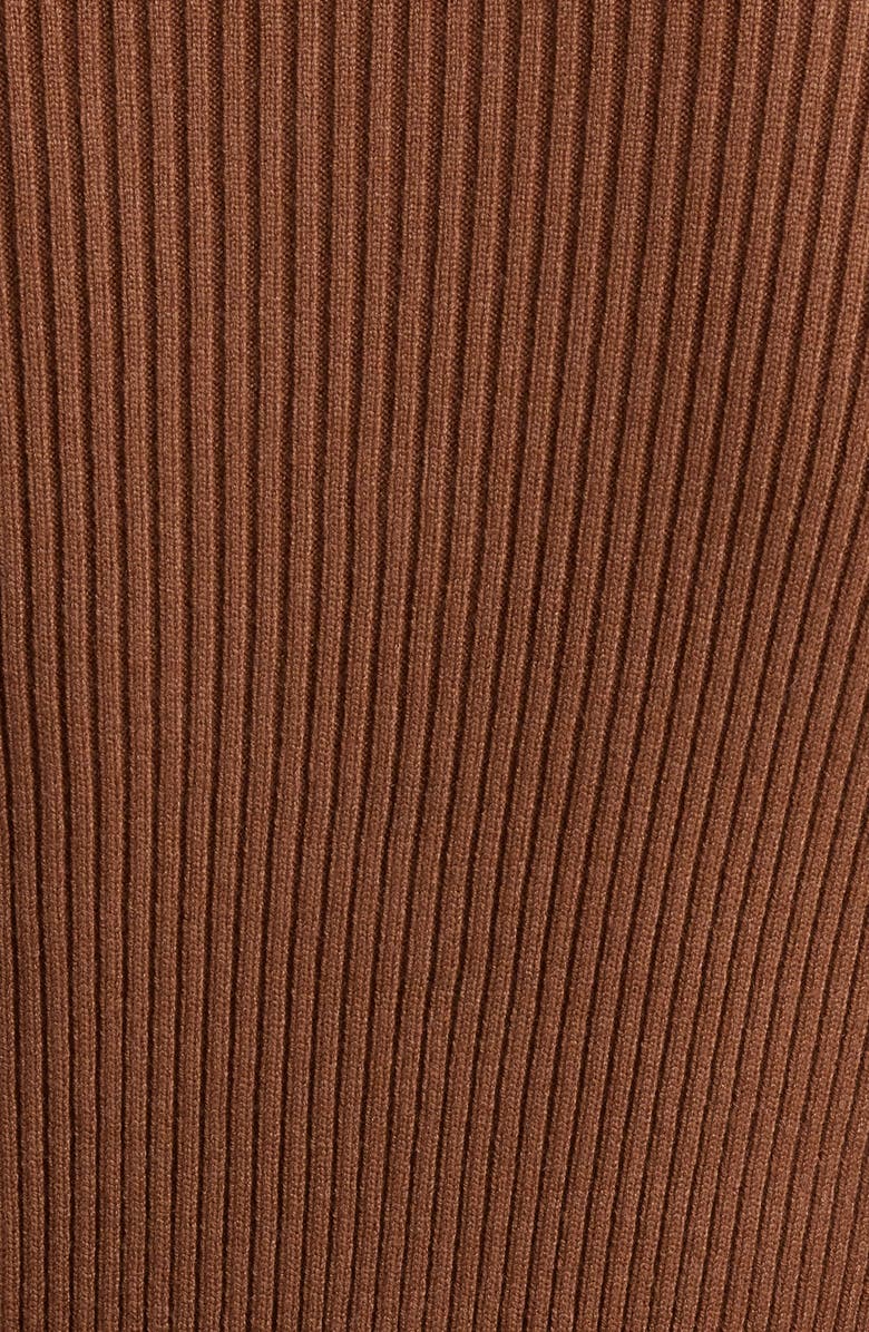 Petal
Pup Brydie Long Sleeve Body-Con Midi Dress, Alternate, color, Chocolate Brown