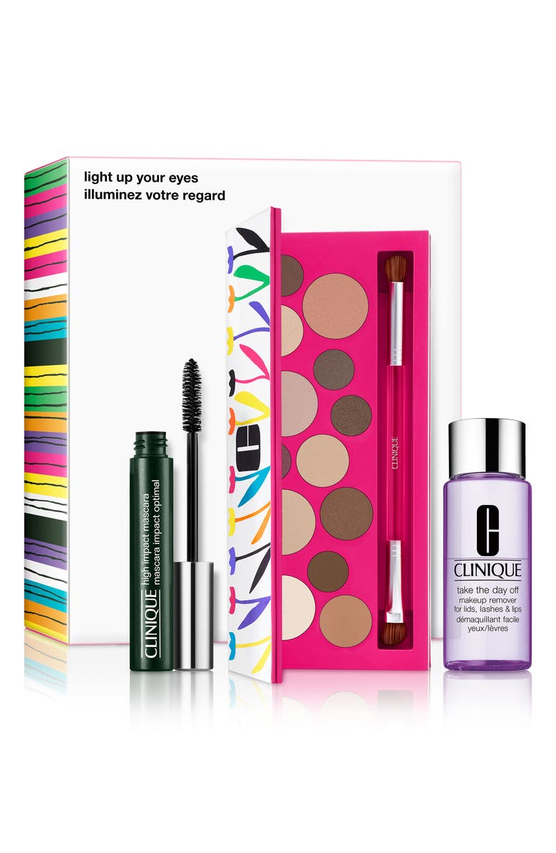 Clinique Light Up Your Eyes Makeup Set, Main, color,