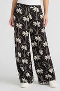 NVLT Wide Leg Challis Pants