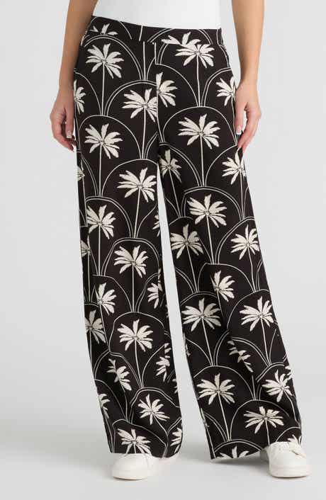 NVLT Wide Leg Challis Pants