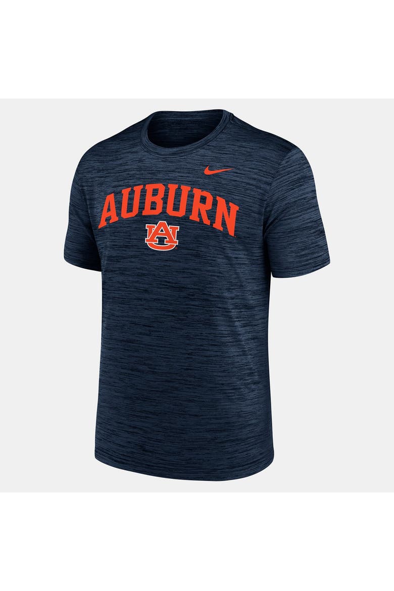 Men's Nike  Navy Auburn Tigers Primetime Arch Logo Velocity Dri-FIT T-Shirt, Alternate, color, Navy