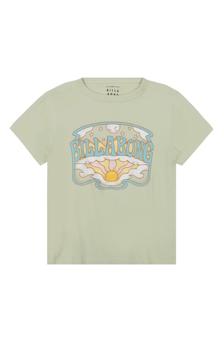 Billabong Kids' Sun Moon Bay Cotton Graphic T-Shirt, Main, color, 