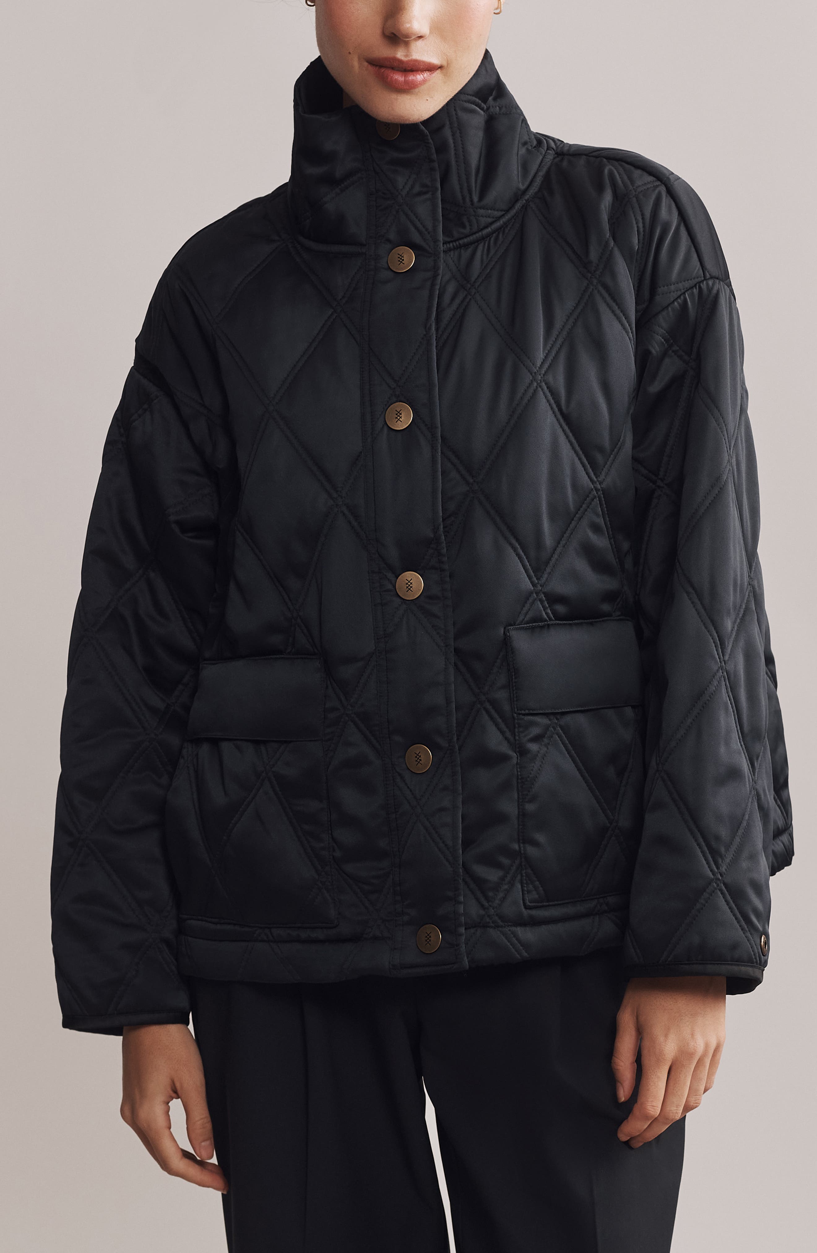 Rhone Dalston Water Repellent Quilted Jacket