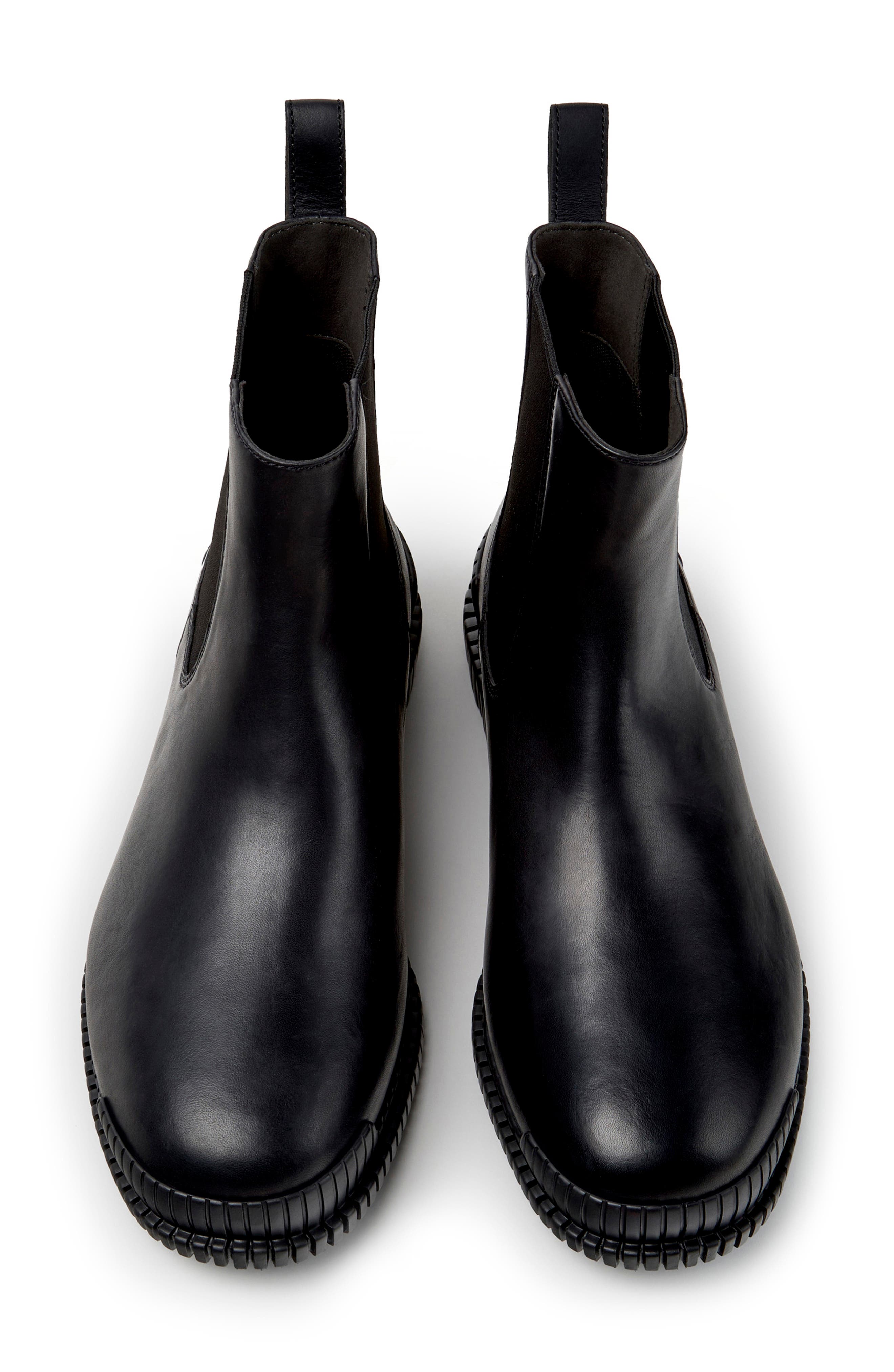 Pix Chelsea Boot, Alternate, color, BLACK