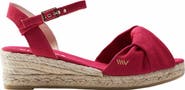VISCATA Miera Suede Espadrille Sandal Wedges