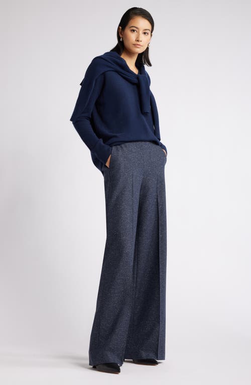 Nordstrom V-neck Cashmere Sweater In Navy Night