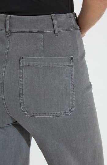 Erin High Waist Ankle Wide Leg Jeans