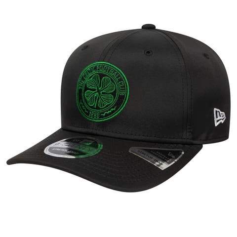 Men's New Era Black Celtic Core 9SEVENTY Stretch-Snap Hat