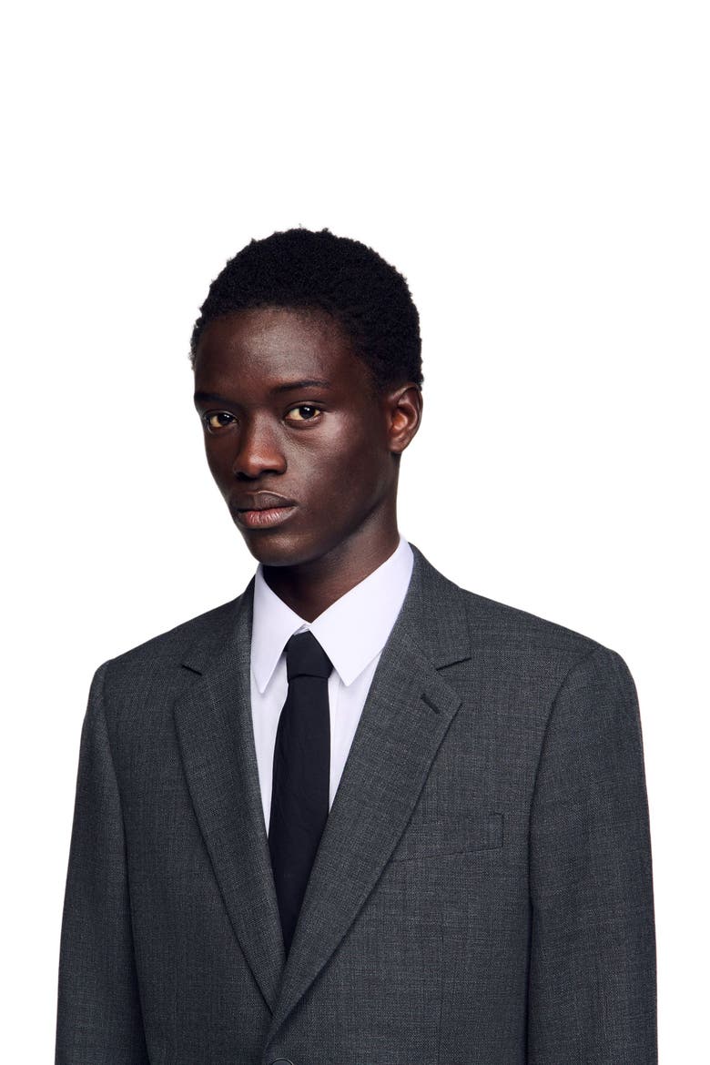 Wool suit jacket, Alternate, color, WHITE