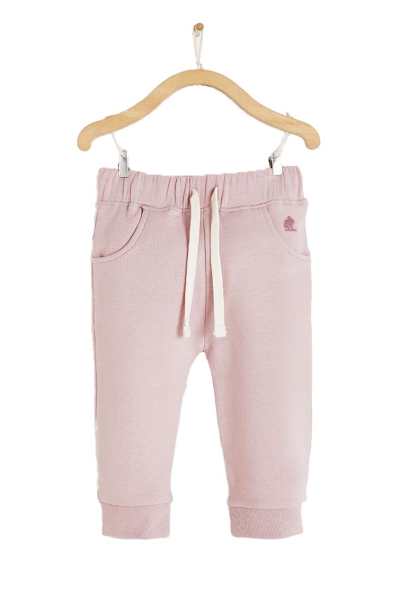 Babycottons Premium Cotton Daisy Jogger For Infant, Main, color, 