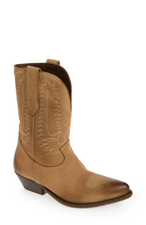 Wish Star Embroidered Western Boot