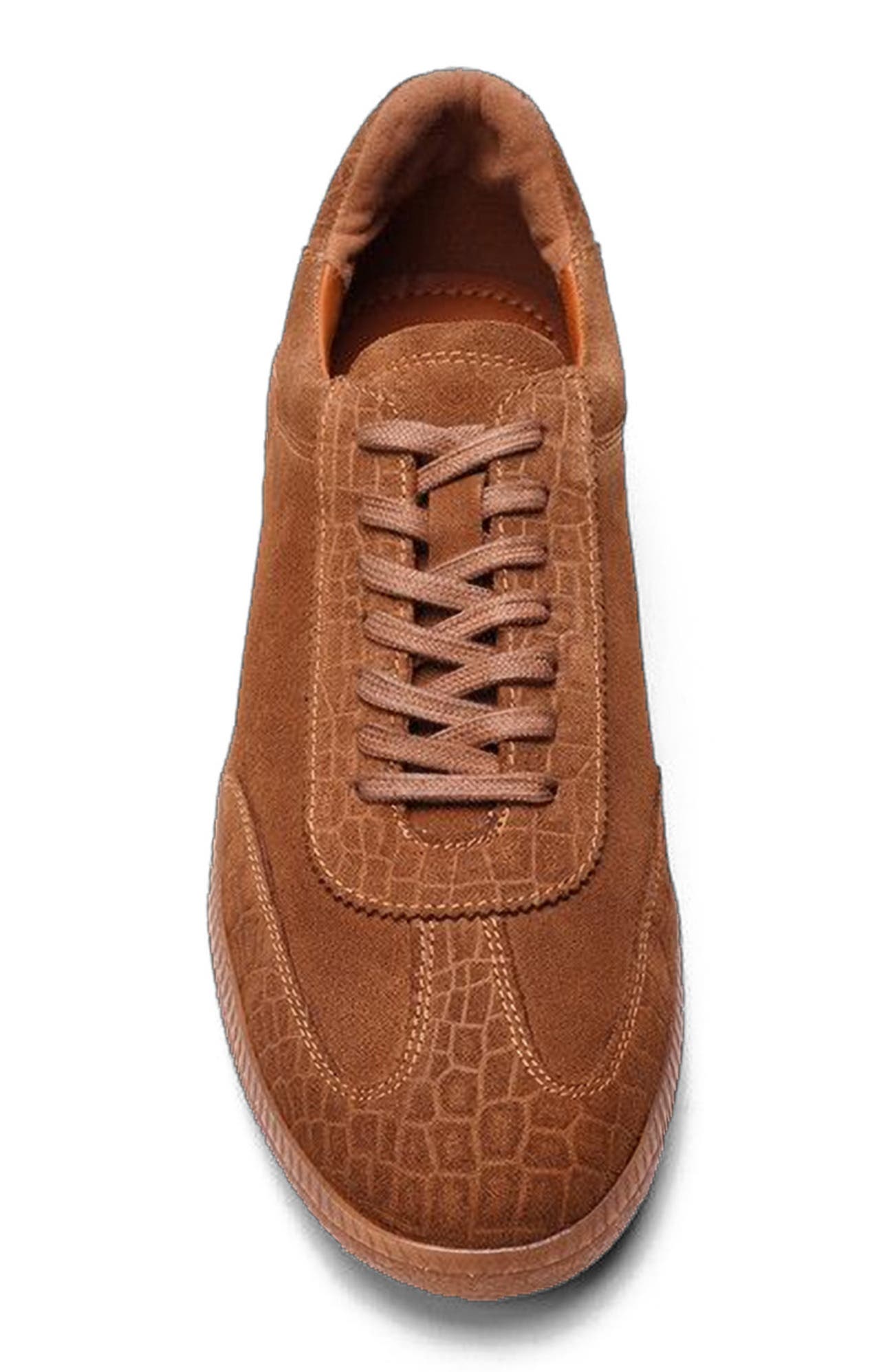 CARLOS SANTANA Crosby Sneaker, Alternate, color, Tabacco Brown Suede