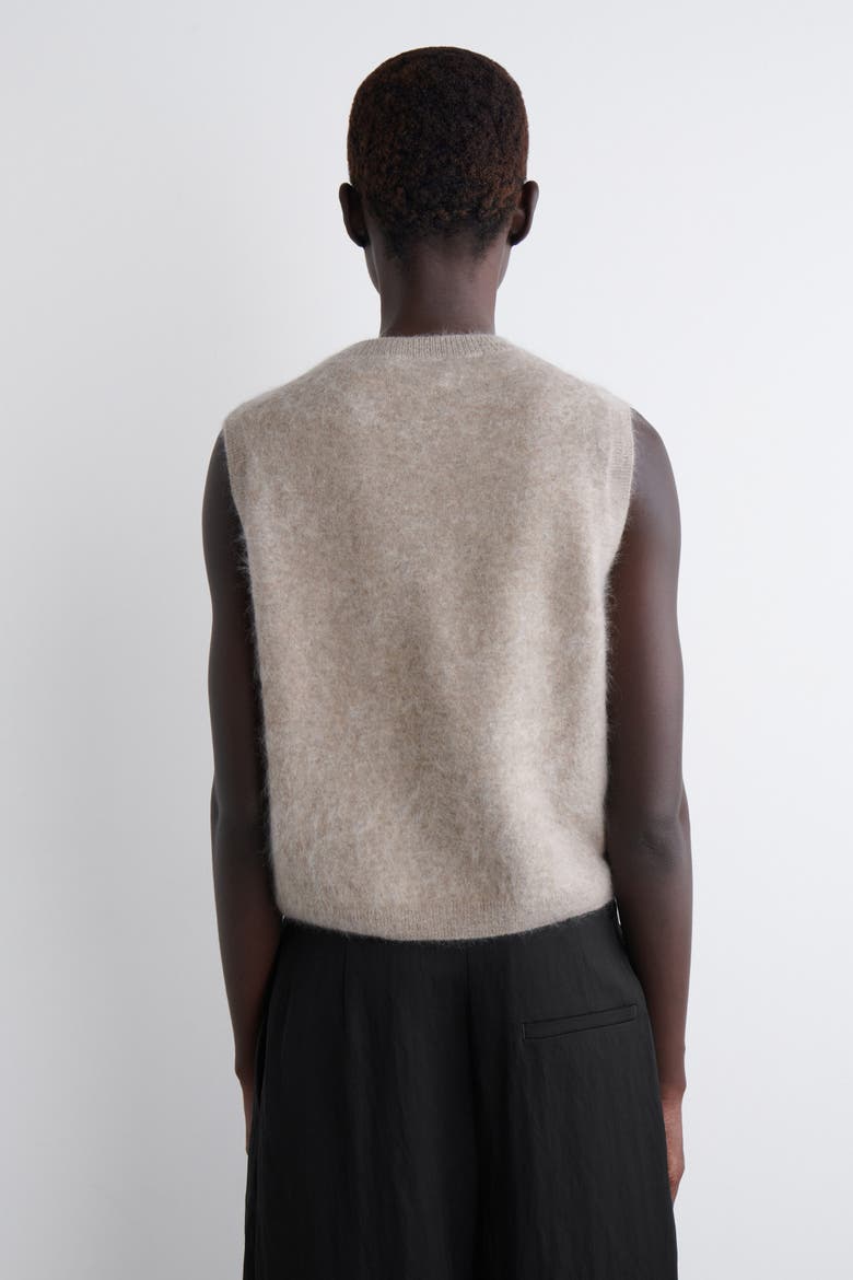 Brushed-Cashmere Vest (Women) | Nordstrom