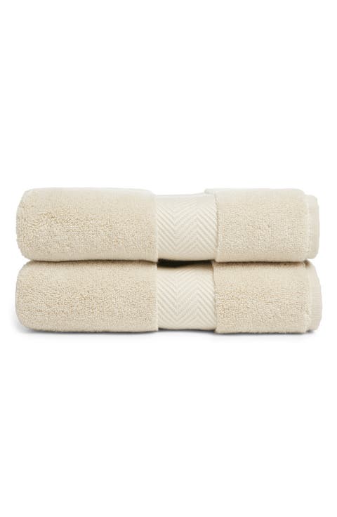 Set of Two Organic Hydrocotton Hand Towels