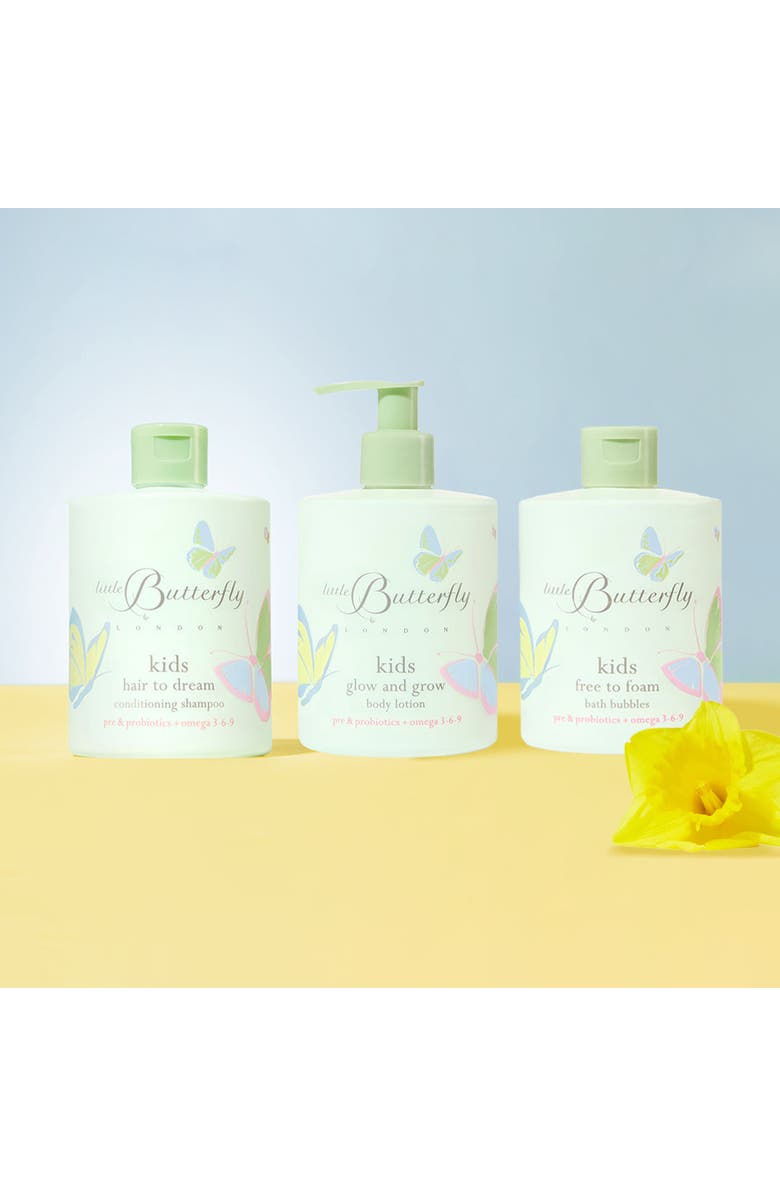 Little Butterfly London Kid's Foamy Adventure 3 Product Hair and Skincare Bundle, Alternate, color, 3 Product Bundle